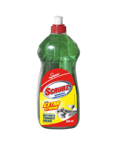 My Home Scrubz Extra Strong Dishwash Liquid 250 ml 